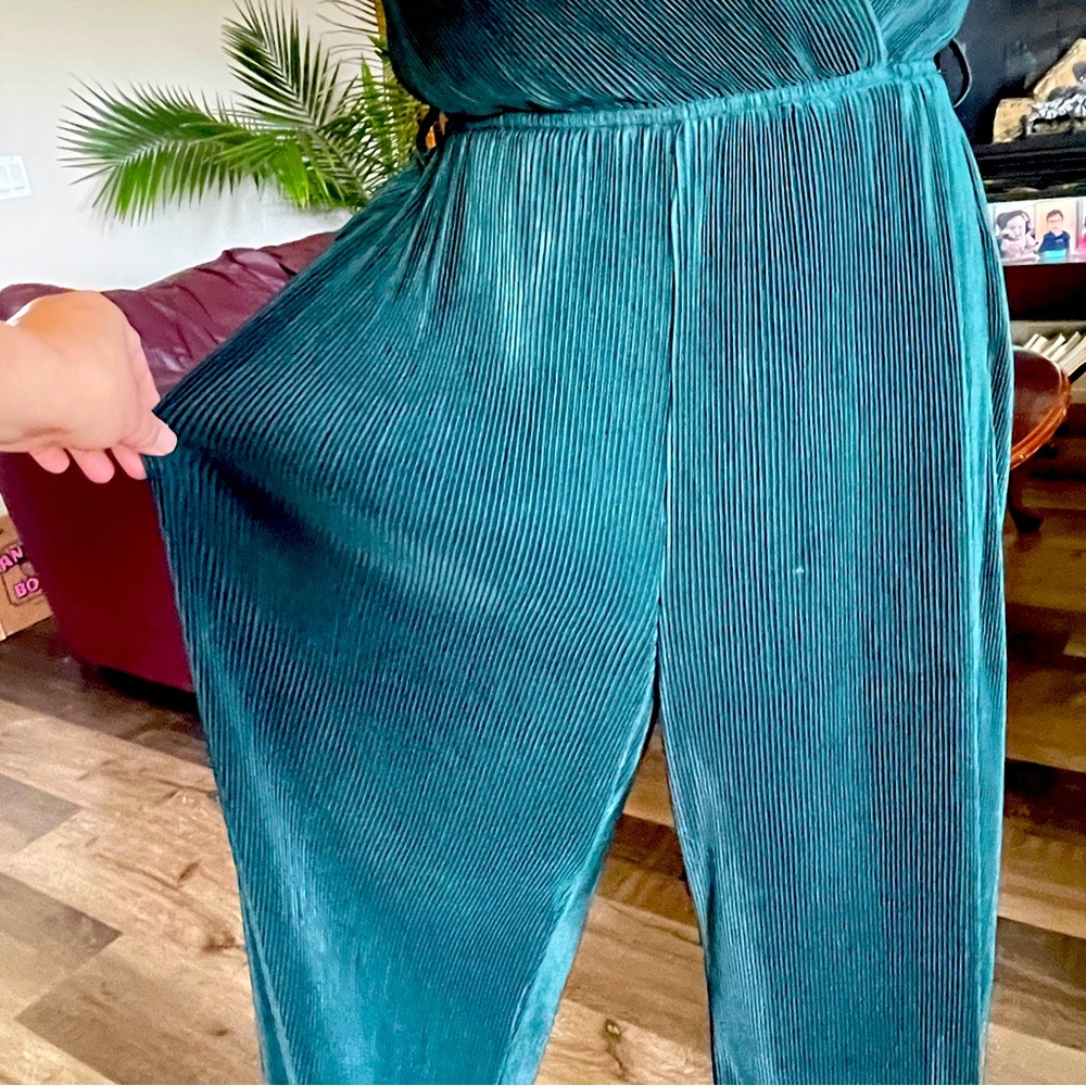 LUMIER Pleated Rompers - Picture 3 of 5